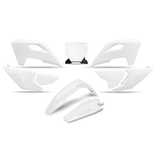 UFO Plastkit Husqvarna white 20-24 UFO Plastkit Husqvarna white 20-24