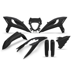 UFO Plastkit m. gaffelbensskydd Beta Svart 2025