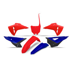 UFO Plastkit Honda CRF250R/CRF450R 2025-2026 Röd/Blå