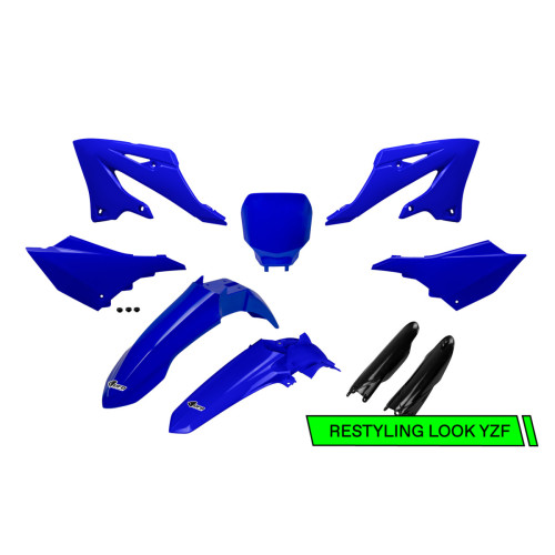 UFO Plastkit med Gaffelbensskydd Yamaha Restyle YZF 