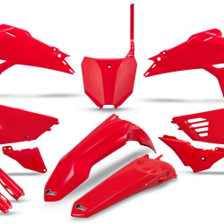 UFO Plastkit Honda CRF450R 2027- (Röd Färg)