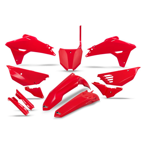 UFO Plastkit Honda CRF450R 2027- (Röd Färg)