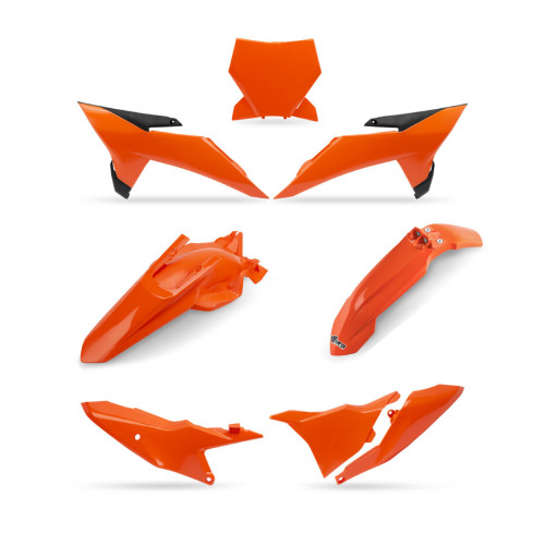 UFO Plastkit KTM 85 SX 2025- Orange UFO Plastkit KTM 85 SX 2025- Orange
