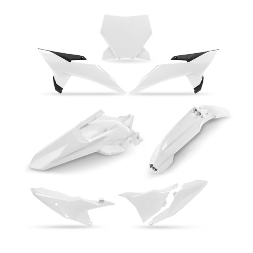 UFO Plastkit KTM 85 SX 2025- Vit UFO Plastkit KTM 85 SX 2025- Vit