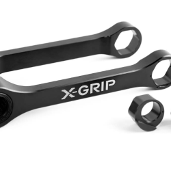 X-GRIP Länksystem med FLIP CHIP – KTM / Husqvarna / GASGAS Röd (2025–2027) Svart