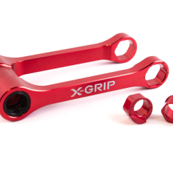 X-GRIP Länksystem med FLIP CHIP – KTM / Husqvarna / GASGAS Röd (2025–2027)