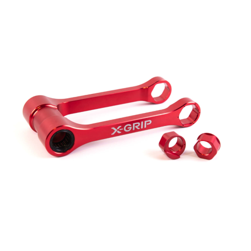 X-GRIP Länksystem med FLIP CHIP – KTM / Husqvarna / GASGAS Röd (2025–2027)