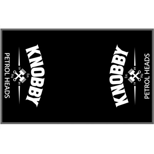Knobby, PETROL HEADS Miljömatta 160 X 100 cm